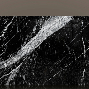 Piedra de Mármol Negro Marino Natural con Acabado Pulido de Alto Brillo para Diseño de Pisos y Paredes - Product Image 6