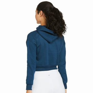 Sudadera con Capucha de Alta Calidad para Mujer, para Invierno, para Gimnasio, de Manga Larga, Corta, con Bordado Frontal, para Venta al Por Mayor - Product Image 2