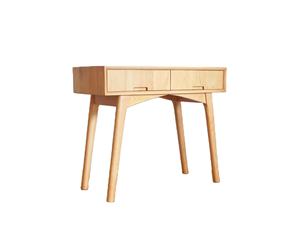 Table console Rere Moderne en cadre en bois de teck massif avec finition en bois de couleur et matériau de haute qualité pour une utilisation en intérieur - Product Image 1