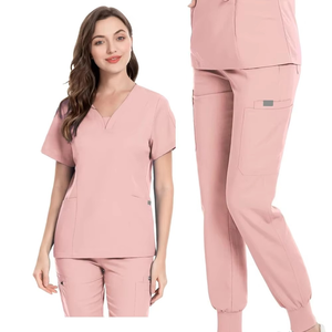 New Style <b>Scrub</b> Suit Nurse Uniform Basic Straight Pants Unisex Work Spa Uniform <b>Clothes</b> Women Sets Uniforme De Enfermera - Product Image 4