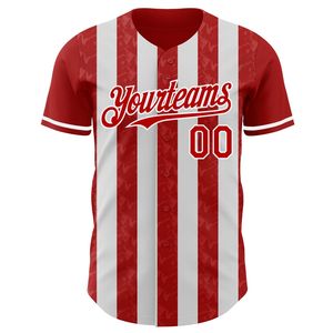 Custom Baseball Jersey Full Button Sublimation Print Team Uniform Wholesale 100% Polyester Short Breathable Summer Winter Spring - Product Image 2