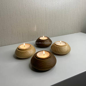 Modern Geometric Metal T-Light Holder, Contemporary <b>Tea</b> Light Candle <b>Stand</b> for Stylish Home Interiors - Product Image 1