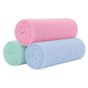 Cotton <b>Swaddle</b> <b>Blankets</b> Comfortable, Breathable, Eco-Friendly, Customized Size, Print & Color Wrap Summer <b>Blankets</b> for Infants - Product Image 1