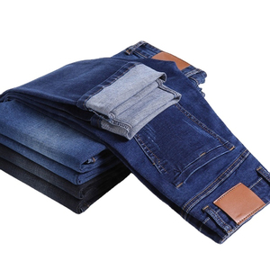 High Quality Famous Brand Denim <b>Trousers</b> <b>for</b> <b>Men</b> All Sizes Regular Fit Soft Elastic Breathable Washed Comfortable Mid Waist - Product Image 6