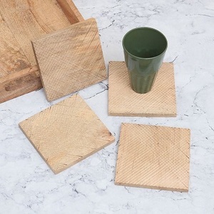 Good Quality Blank Wooden Coaster Eco-Friendly Classic Design Customized Thickness <b>Mats</b> Pads Wholesale F S INTERNATIONAL Uttar - Product Image 2