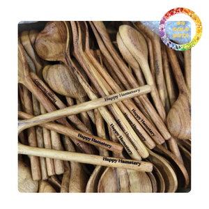 Cuchara de madera para cocinar, servir y comer, disponible en varios tamaños para compradores mayoristas internacionales. - Product Image 4