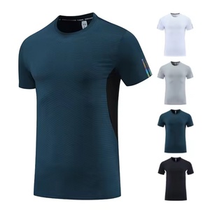 Camisetas Deportivas Casuales para Hombre, de Secado Rápido, Cuello Redondo, Personalizadas, Ajustadas, con Estampado Digital, Manga Corta - Product Image 2
