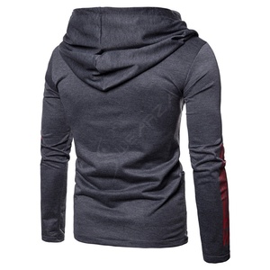 เสื้อกันหนาวซิปมีฮู้ดแบบรูดซิปใส่ได้ทุกวัน280gsm โลโก้แบบกำหนดเองป้องกันแบคทีเรีย - Product Image 3