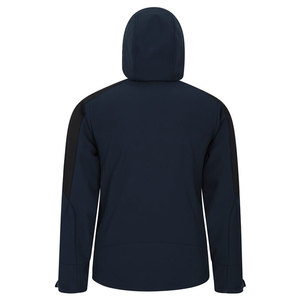 Veste Softshell Sportive Personnalisée avec Col Montant, Fermeture Éclair, Respirante et Coupe-Vent pour Hommes, Utilisation Extérieure - Product Image 3