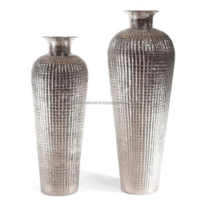 Vase à fleurs en acier au design de luxe, Simple et élégant, écologique, pour la maison, la fête, le restaurant, la décoration d'hôtel - Product Image 1