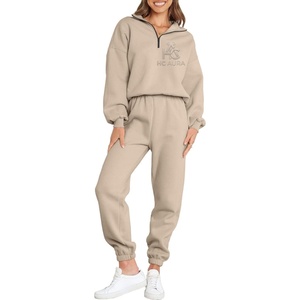 Sweat-shirt molletonné oversize à col montant pour femme, personnalisable avec logo, vente en gros, qualité supérieure, streetwear décontracté, le plus vendu - Product Image 4