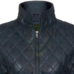 Chaleco de Cuero 100% Genuino para Mujer, Chaleco de Cuero Estilo Motero de Secado Rápido, Chaleco de Cuero de Moda - Product Image 4