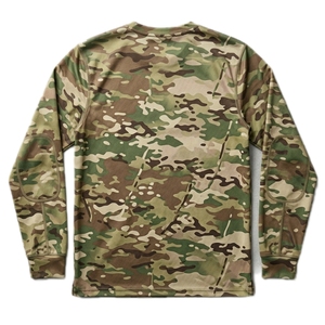 เสื้อยืดแขนยาวลายพรางสำหรับผู้ชาย ขายส่ง เสื้อยืดแขนยาวลายพรางสำหรับการล่าสัตว์ แห้งเร็ว เหมาะสำหรับกิจกรรมกลางแจ้งในฤดูร้อน - Product Image 6
