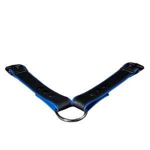 <b>Mens</b> Trojan 2.0 Leather Cock Strap Adjustable Fit Premium Leather Club Wear Accessory - Product Image 1