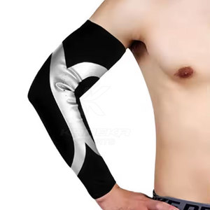 Manchons de protection solaire UPF35 pour hommes - Qualité supérieure KANEKA SPORTS, ajustement flexible, design léger, respirant, confortable, SPANDEX POLYESTER - Product Image 2