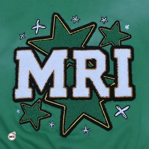 MRI Mens Green Embroidered Hoodie Regular Fit Cotton Polyester Terry Casual Streetwear Pullover with <b>Stars</b> and Lightning <b>Design</b> - Product Image 4