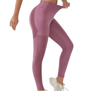 Nueva Llegada, Leggings Deportivos para Mujer al por Mayor, Leggings de Gimnasio de Cintura Alta, Leggings de Yoga sin Costuras para Mujer en Venta - Product Image 4