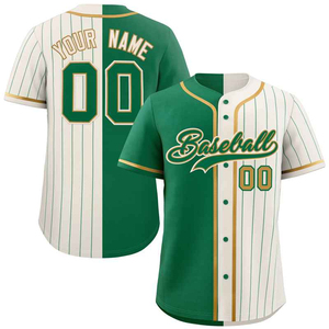 Maillot de baseball respirant et léger, personnalisable avec logo d'équipe, chemise athlétique boutonnée pour les séances d'entraînement - Product Image 3