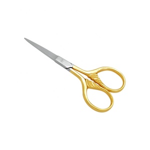 Professional Stainless Steel Right-<b>Handed</b> Straight Blade Cuticle Scissors Fine Tip Precision <b>Nail</b> Cuticle Trimmer for Manicure - Product Image 2