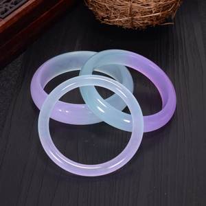 Stylish Resin <b>Bangles</b> Handmade Colorful Statement Jewelry Lightweight Wrist Accessories for Women - Product Image 4