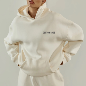 Sweat-shirt épais pour femmes en gros avec broderie personnalisée pour les marques de streetwear américaines en vrac - Product Image 1