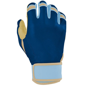Latest Mens Short <b>Cuff</b> <b>Leather</b> Baseball Softball Batting Gloves Heavy <b>Wrist</b> Flexible Training OEM Wholesale Sports Gloves - Product Image 1