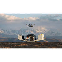 Dock 3 stasiun pengisian daya Drone otomatis untuk DJI Matrice 4D/4TD stasiun manajemen tahan cuaca