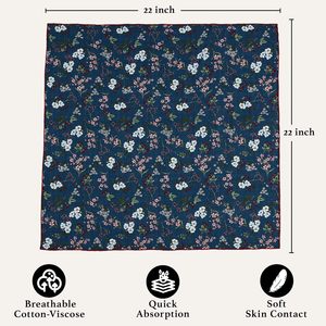 Custom Printed Cotton Bandana Headwear for Men Women Fashion Outdoor Activities - Product Image 5