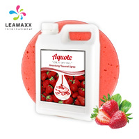 Sirop concentré de jus de fruits saveur litchi Leamaxx Taiwan 2026 – Fournitures en gros pour salons de thé Boba