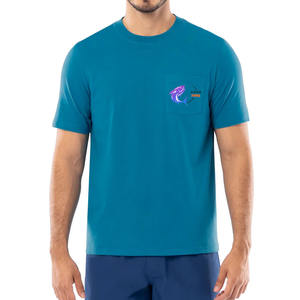 Camiseta de Pesca de Manga Larga con Cuello Redondo, Bordado, Secado Rápido, Protección UV, Impresión Personalizada de tu Logotipo - Product Image 1