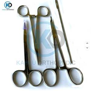 Kit Quirúrgico de Campo de Emergencia - Instrumentos Médicos Manuales de Acero, Duraderos y Reutilizables, Certificación CE, Kit Táctico para Médicos - Product Image 5