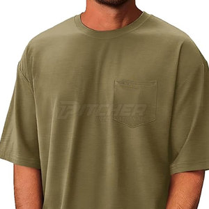 Camiseta Extra Grande para Hombre, Corte Holgado Premium, Estilo Urbano, Algodón Suave, Cómoda para Uso Diario Informal - Product Image 6