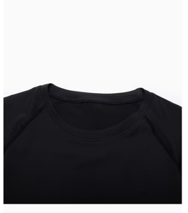T-shirt de sport à manches courtes pour homme, doux, respirant, col rond, vêtements de sport décontractés - Product Image 3