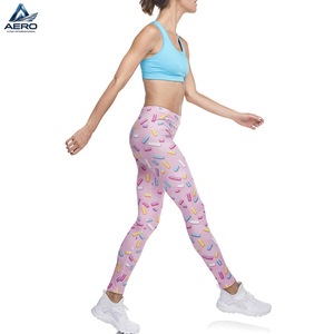 Leggings Deportivos para Mujer, Diseño Único, Estampado Ombre Forestal, Precio al por Mayor, Nueva Llegada - Product Image 5