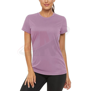 Camiseta de Algodón Grueso para Mujer, con Logotipo Personalizado, Estilo de Marca de Calidad, Informal de Verano, Talla XL, Suministro al por Mayor, Transpirable y Personalizable - Product Image 1