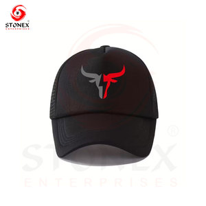 High Quality Customized 100% Cotton Tracker <b>Cap</b> for Men & <b>Women</b> Hip Hop Mesh Trucker Hat with Canvas Fabric Adjustable Fit - Product Image 4