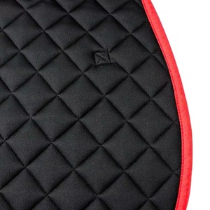 Tapis de selle matelassé rouge turquoise en polyester pour l'équitation avec garniture et sangles – Fabricant OEM : Avantage du service - Product Image 6