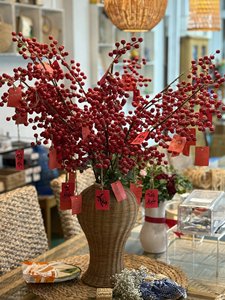 LTL Handicraft Vietnam - Jarrón Decorativo Ecológico de Ratán Natural Hecho a Mano, Estilo Art Déco, para Arreglos Florales, Hogar, Hotel, Congrats - Product Image 5