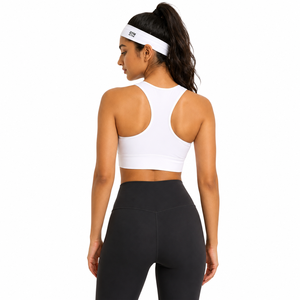 Conjunto Deportivo de 2 Piezas para Mujer: Sujetador Deportivo de Alta Sujeción de Secado Rápido y Leggings de Malla, Ropa Deportiva Personalizada para Gimnasio, Fitness, Yoga y Entrenamiento - Product Image 2
