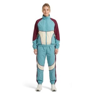 Conjuntos de Chaqueta Cortavientos Personalizados en Gris Lila, Tejido Resistente, Cuello Alto, Manga Larga, Poliéster, Impermeable, Transpirable y Cálido para Mujer - Product Image 5