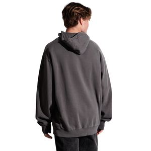 Sweat-shirt à capuche surdimensionné personnalisé pour homme, épais, à épaules tombantes, avec poignets côtelés, fabricant de vêtements streetwear OEM - Product Image 2