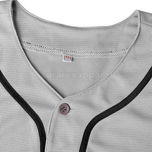 Nouveau design, maillot de baseball de haute qualité à séchage rapide, en vente en ligne, prix de gros abordable, maillot de baseball respirant - Product Image 3
