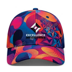 Best Quality Custom Logo Baseball <b>Hats</b> for Men & Women Street Style Sublimated Sporty & Formal on Sale - Product Image 5