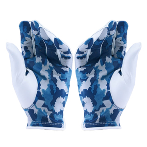 Guantes de Golf con Logotipo Personalizado, Cuero Genuino, Transpirables, Absorbentes de Humedad, Compatibles con Pantalla Táctil, Antideslizantes, Unisex, al por Mayor, OEM - Product Image 3