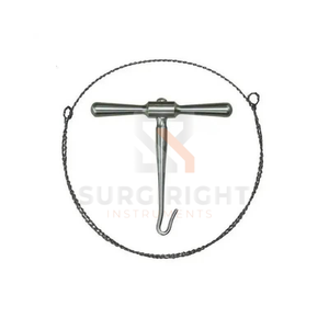 Scie à os Gigli en acier inoxydable de haute qualité, instrument chirurgical certifié CE Classe I pour hôpitaux, Blush Surgical - Product Image 2