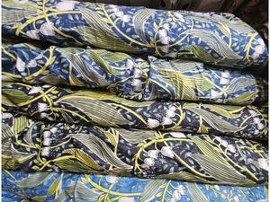 Tissu imprimé numérique floral 100% coton de qualité supérieure pour le meilleur prix de gros, tissus multi-usages - Product Image 4