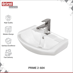 In Depth Experience Manufacturing Standard Quality Ceramic Sanitary Ware White Wall Mounted Hand Wash <b>Basin</b> Sink for Bathroom - Product Image 2