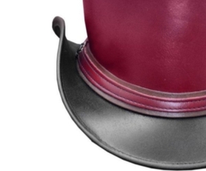 Chapeau de cowboy en cuir véritable fait main, style western, pour ranch, rodéo, équitation, extérieur, mode, à large bord, qualité classique - Product Image 3