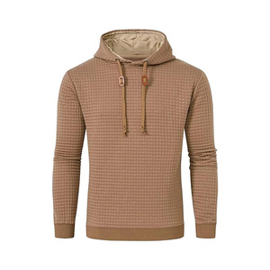 Sudadera con Capucha de 420g, Teñida en Prenda, Servicio OEM, Impermeable, Ecológica, Forrada para Invierno, con Cuentas, Corte Regular - Product Image 1