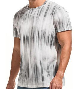 Camisetas de Hombre de Alta Calidad, 100% Algodón, Venta al Por Mayor, Sublimación Personalizada, Tejido Ligero Teñido Liso, Camisetas con Impresión - Product Image 2